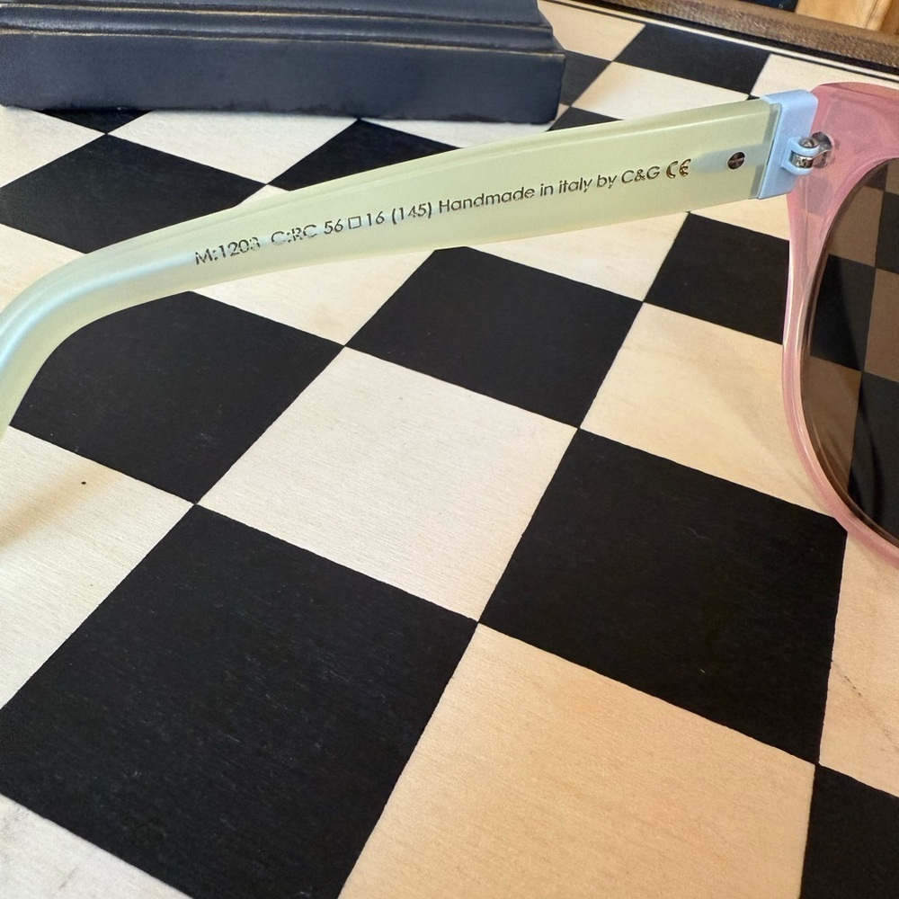 Cutler and Gross Pink framed Sunglasses - Picture 7 of 11